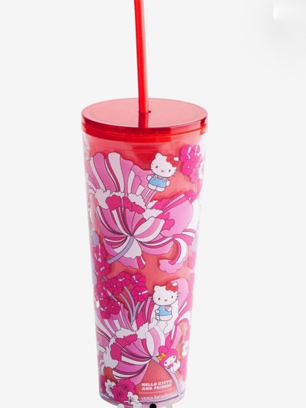 Hello Kitty x Vera Bradley 24oz Travel Tumbler with Straw